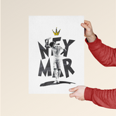 Neymar Jr – Crowned Flair Poster